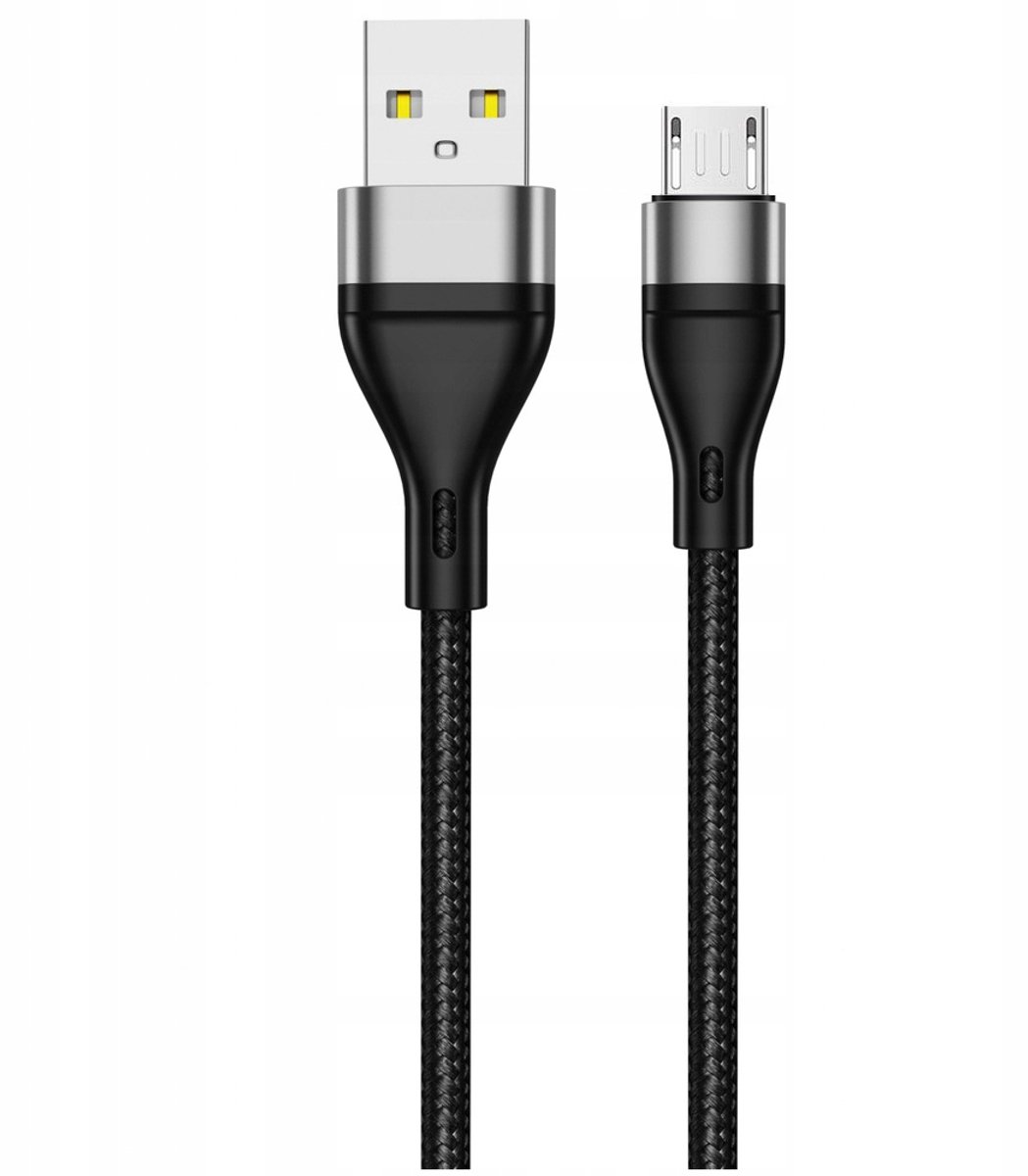 Jellico B16 Micro-USB Kabel 1m Zwart - Snel Laden & Data