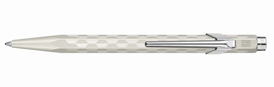 Stylo bille Caran d'Ache 849 Alpine Frost - Wit