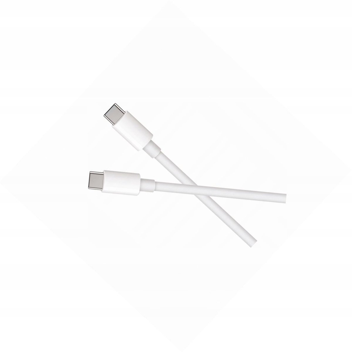 Maxlife USB-C naar USB-C kabel 2m Wit - Snel Laden