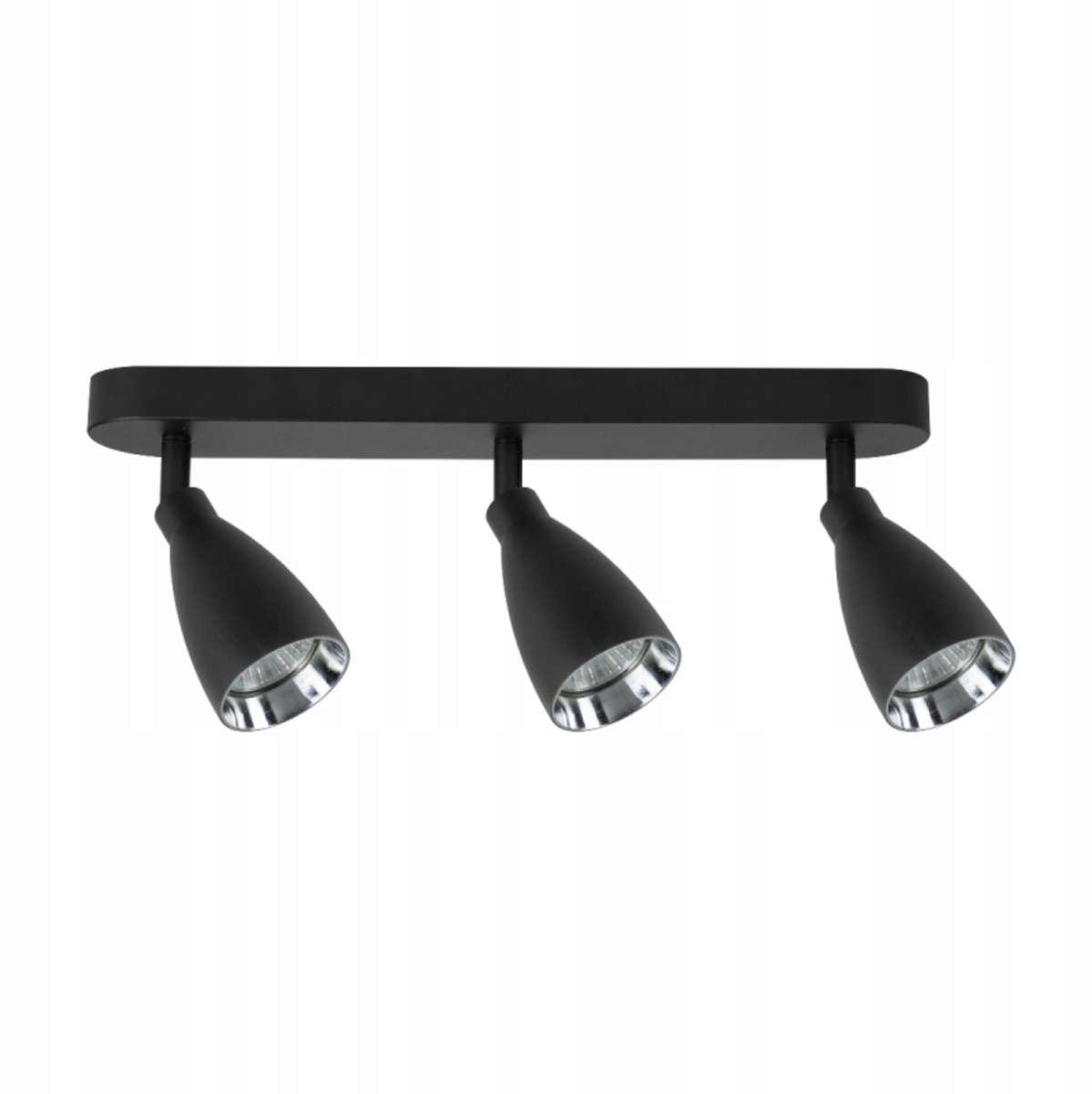 Licht Prestige Campana 3 Spots Zwart GU10 LED - Stijlvol & Modern