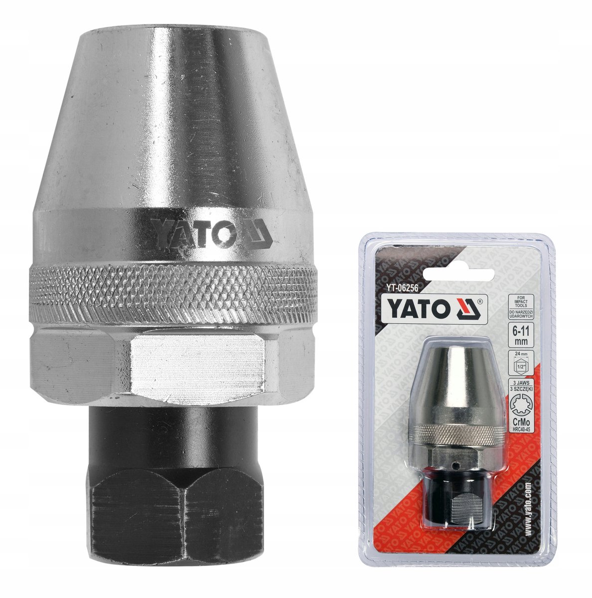 2x Slagmoerdoppen Set 6-11mm 1/2" Voor Schroeven & Bouten