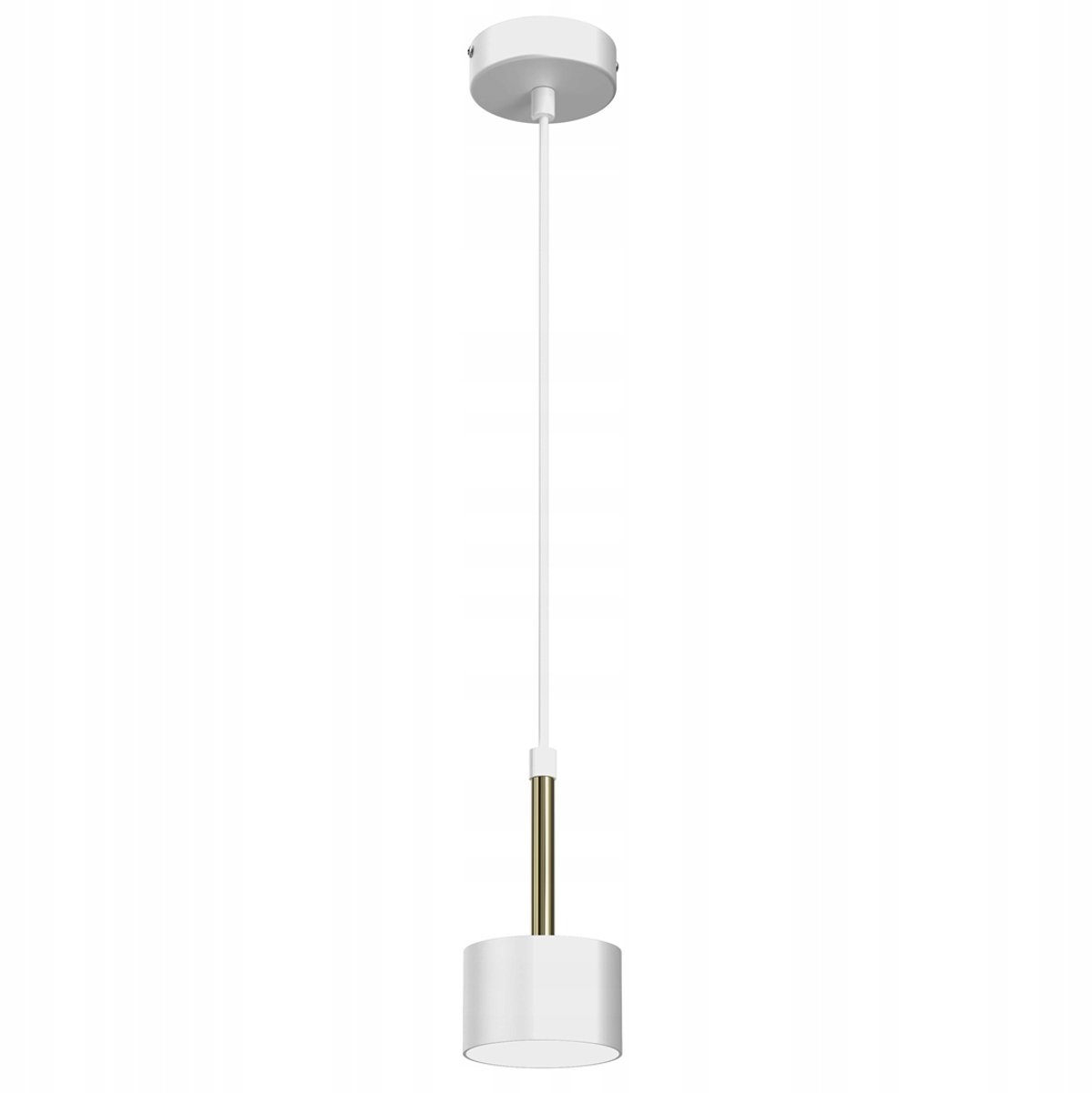 Arena Hanglamp Wit/Goud GX53 Verstelbaar 30-90cm Metaal