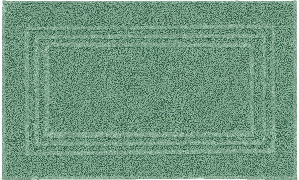 Kleine Wolke Lodge Badmat Katoen Groen 80x50 cm