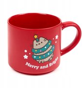 Mok - Kerstmis Pusheen the Cat Large - Porselein - 470ml