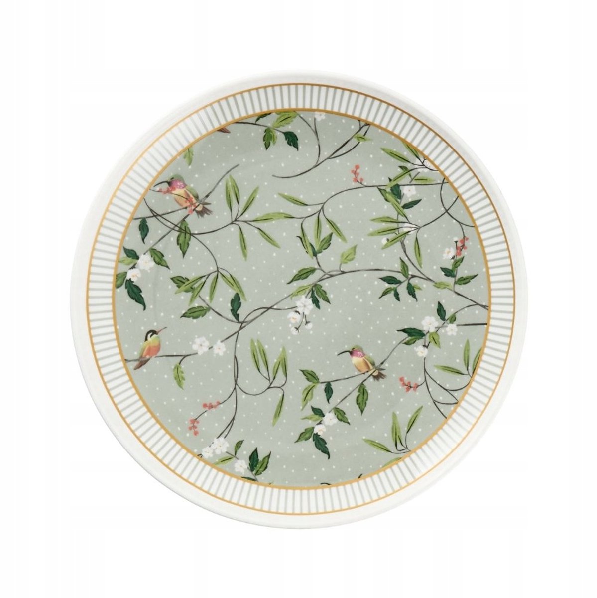 Porseleinen dessertbordje NORIKO GROEN 20 cm