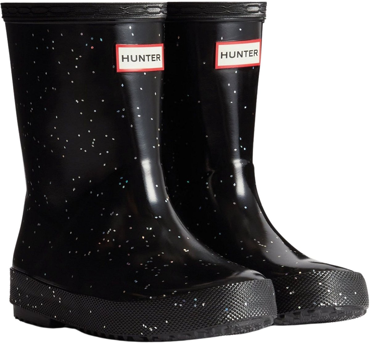 Giant Glitter Regenlaarzen Unisex - Maat 26