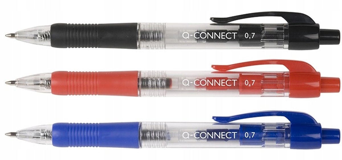 Q-CONNECT Automatische Pen 0,7 mm Zwart