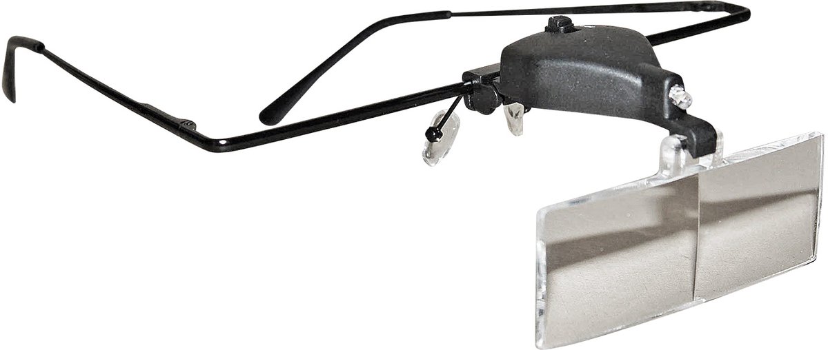 RONA 450515-1.5 Loepbril Met LED-verlichting Vergrotingsfactor: 1.5 x, 2.5 x, 3.5 x