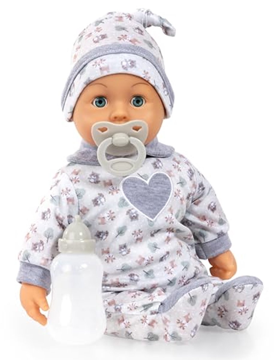Interactieve Babypop met Geluiden en Zacht Lichaam - 38 cm