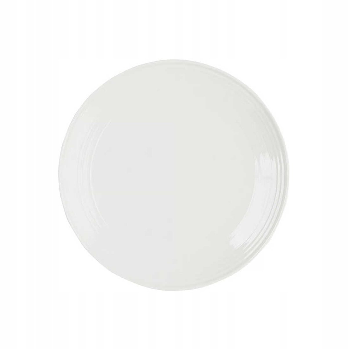 Ambition Linea Wit dessertbord 21 cm - Stijlvol Porselein