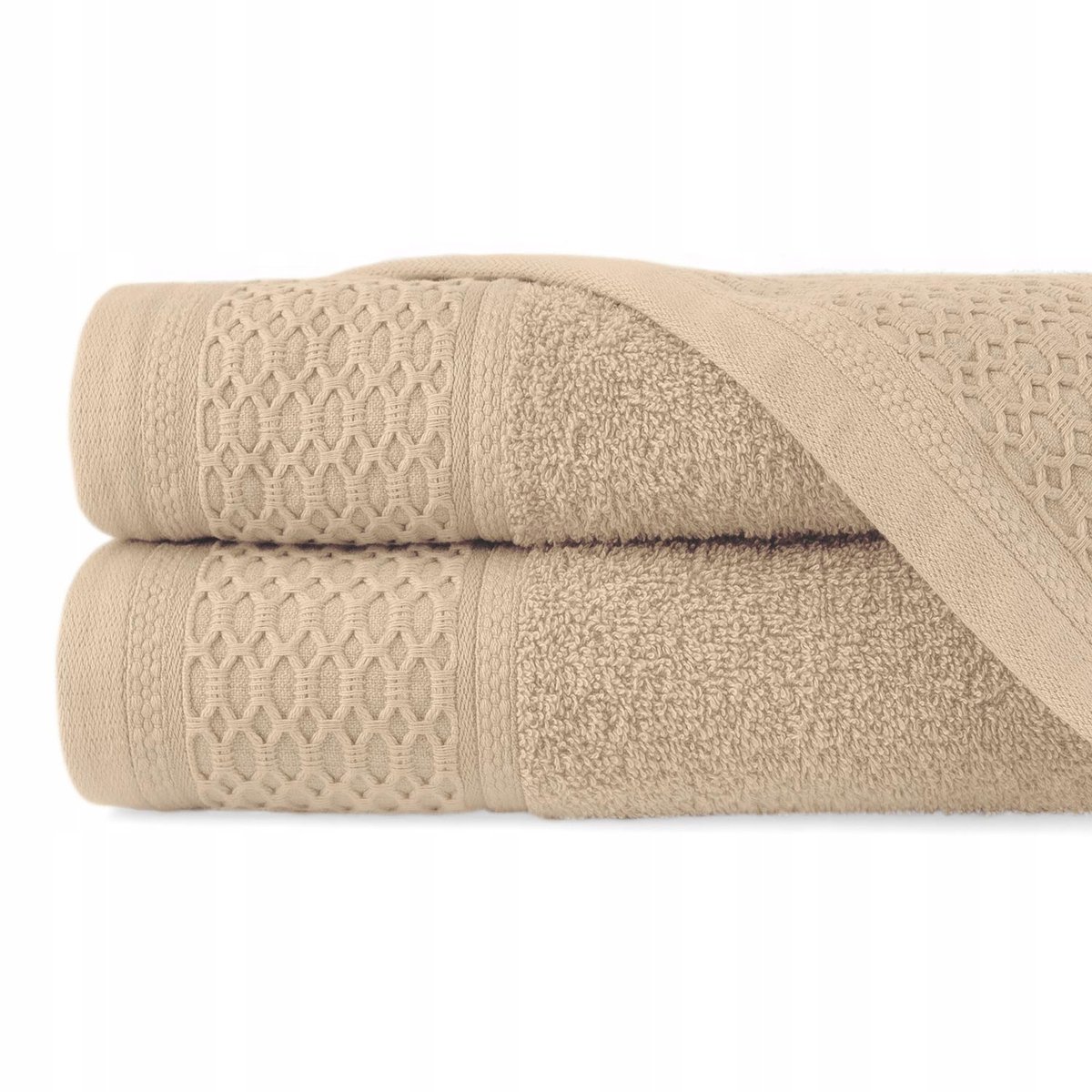 Solano Badhanddoek 100% Katoen 70x140 Cappuccino Beige