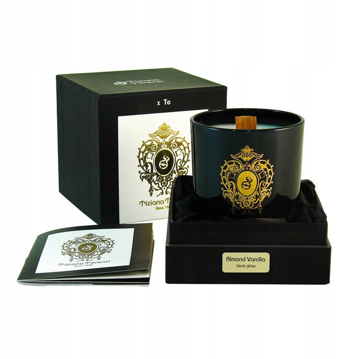 Tiziana Terenzi Almond Vanilla Geurkaars 170g - Luxe Sfeer