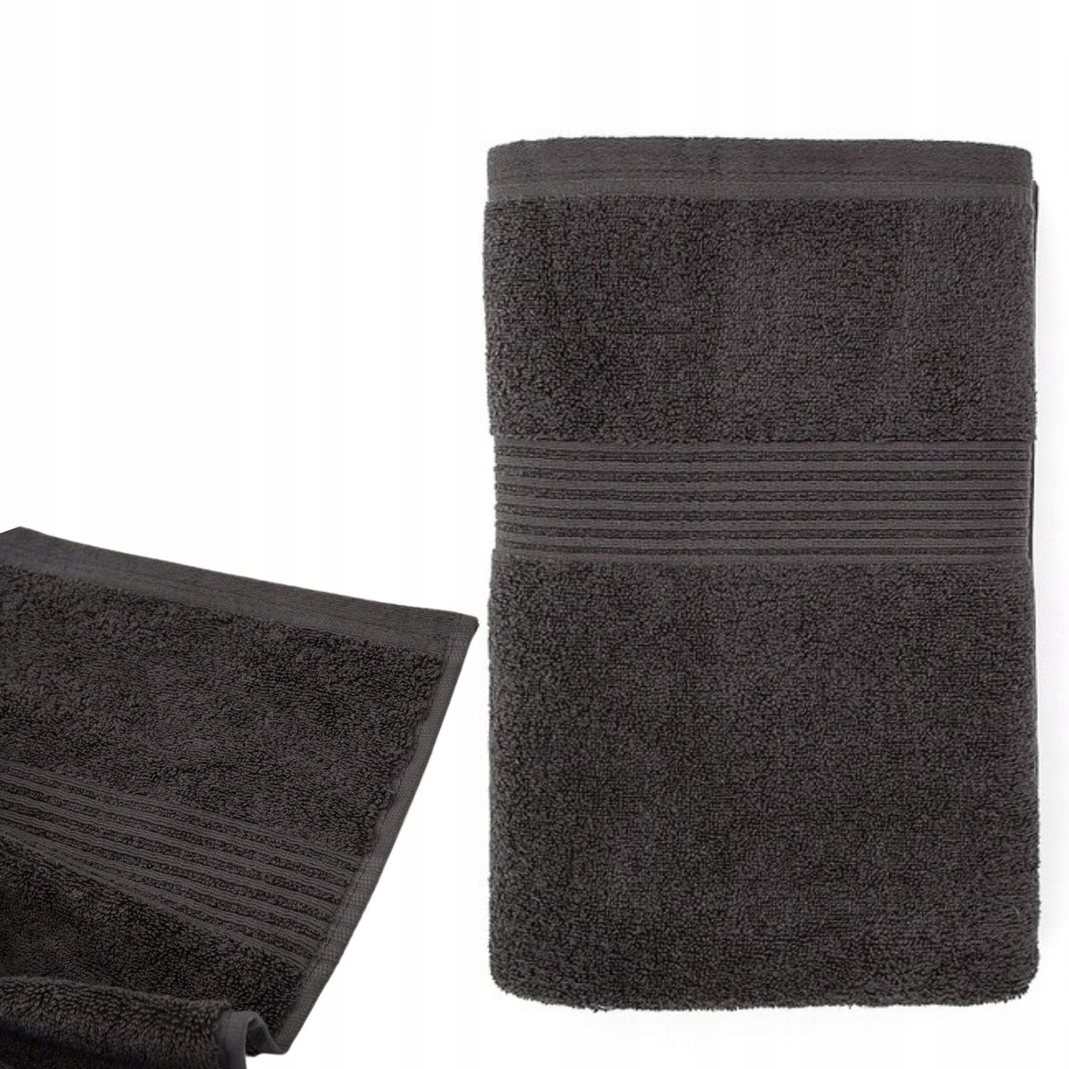 Tuva Home Tijdloos Antracietgrijs Badstof Handdoek 50x90cm