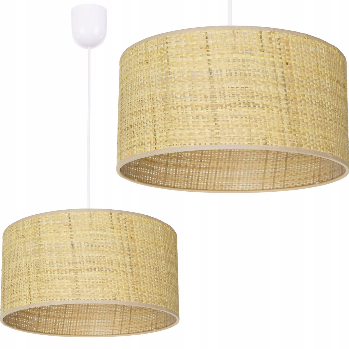 Rattan Hanglamp Boho 40cm - Stijlvolle Verlichting voor Elk Interieur