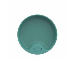 Mepal Mio Oefenbord - Magnetronbestendig - Met greep - Kinderservies - Deep turquoise