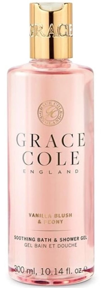 Grace Cole - Vanilla Blush & Peony Bath & Shower Gel - 300ml