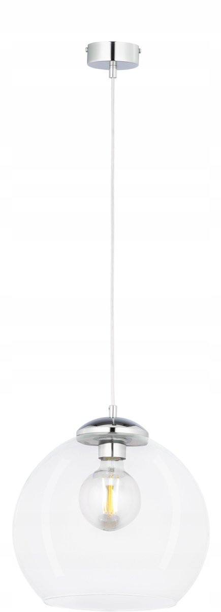 ASTI Chroom Glazen Hanglamp Bol - Modern & Stijlvol