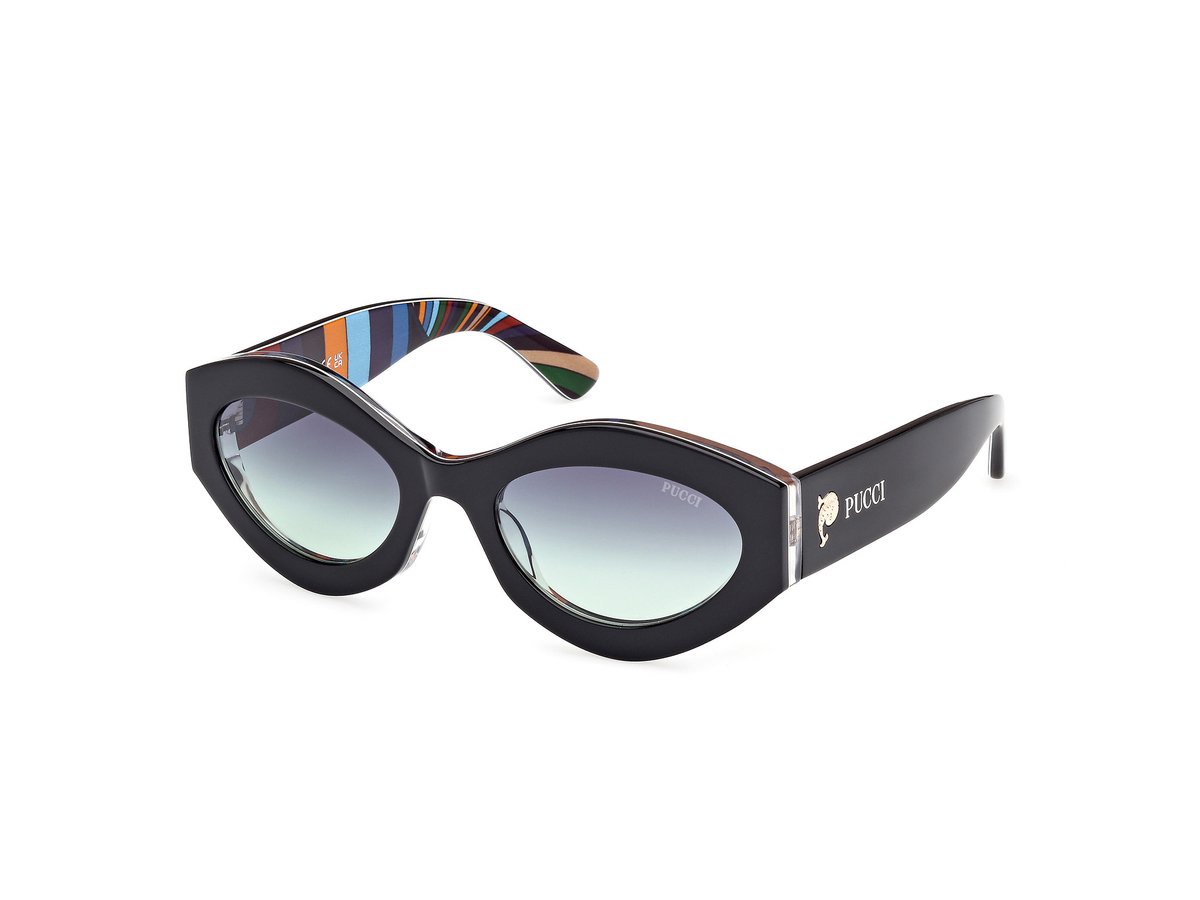 Pucci EP0227 Black/texture 54/21/140 WOMAN Zonnebrillen