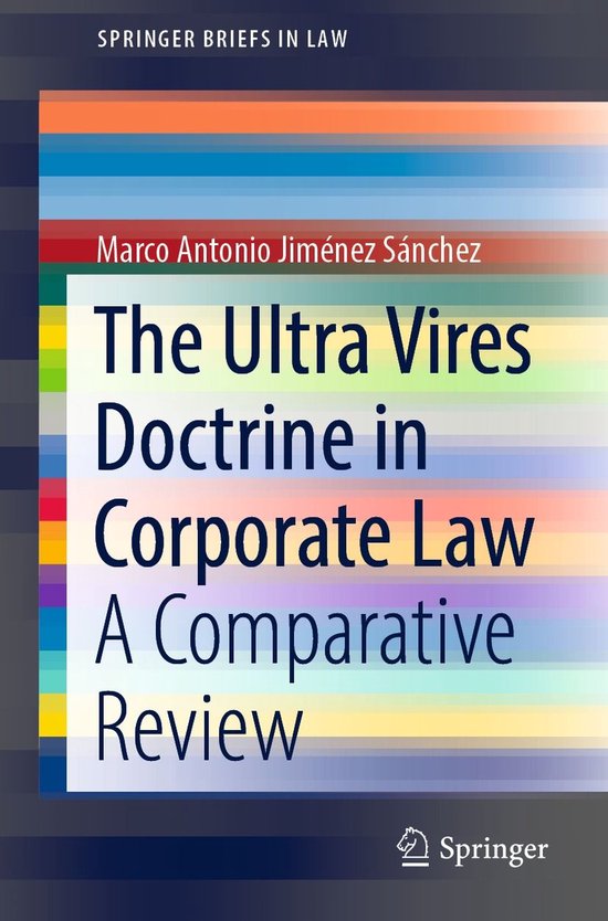 Law and Criminology (R0) - The Ultra Vires Doctrine in Corpo ... - cover