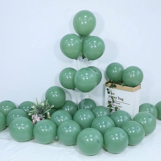 AcnA Ballonslinger, met dubbele ballonnen, bruin, wit zand, beige
