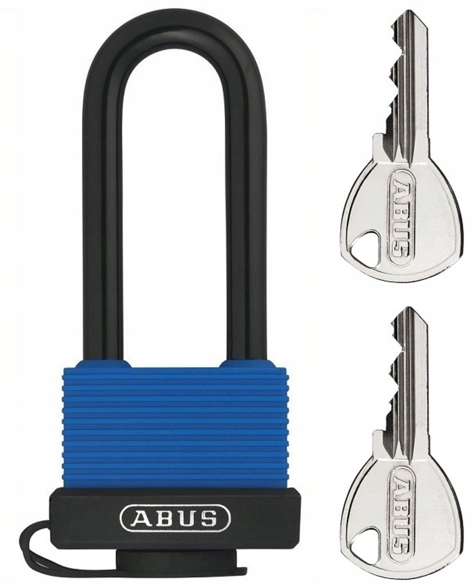 Abus 45mm RVS Hangslot - Waterdicht met Lange Beugel