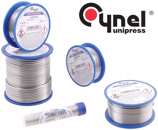 Solderdraad - Diameter: 0.56 mm Smeltpunt: 217 °C Vloeimiddelgehalte: 2