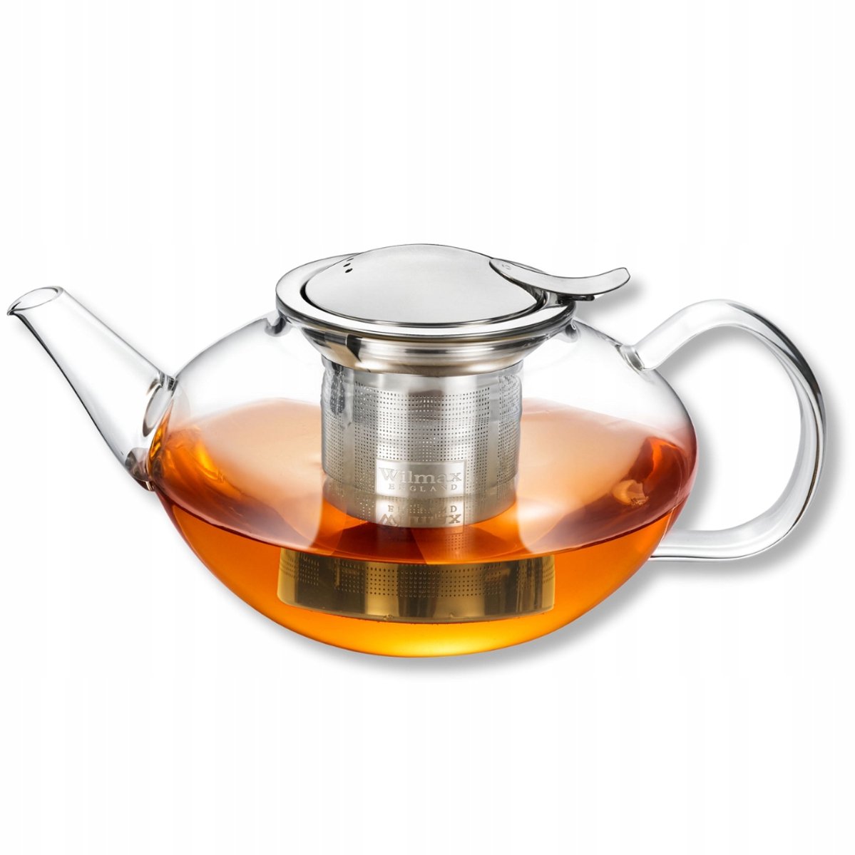 Wilmax Glazen Theepot met Zetgroep 1050ML - Hittebestendig
