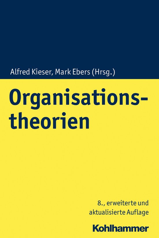 Organisationstheorien - cover
