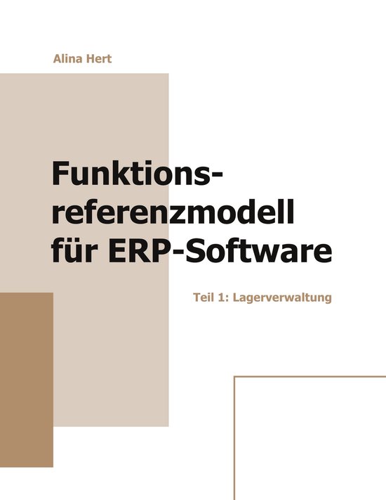 Funktionsreferenzmodell für ERP-Software - cover