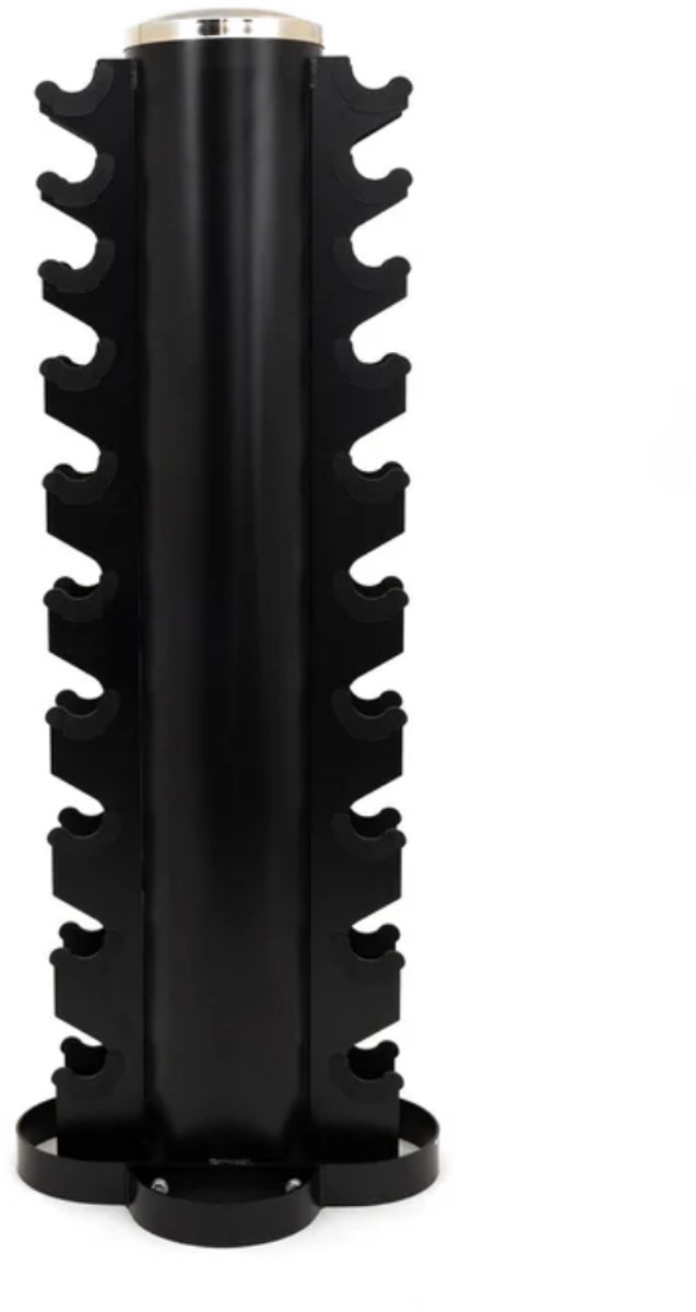 Dumbbell Torenrek Verticaal – Stevig Stalen Opbergrek voor 10 Paar Dumbbells (1-10 KG) | Ruimtebesparend Homegym