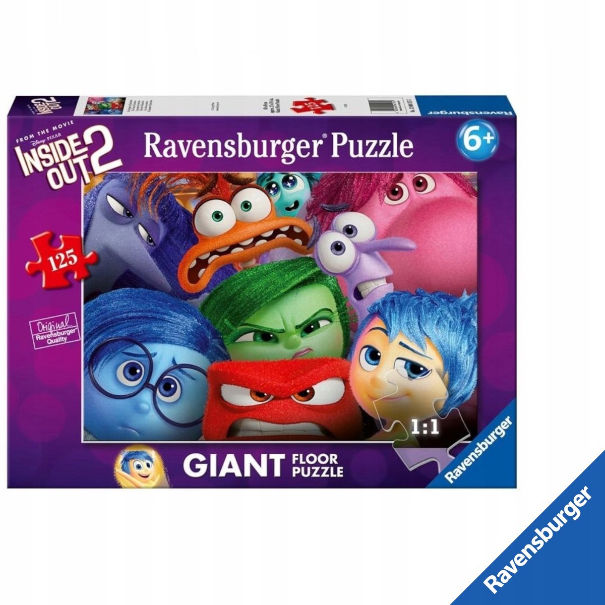 Ravensburger Puzzel 125 Stukjes - Binnenstebuiten 2