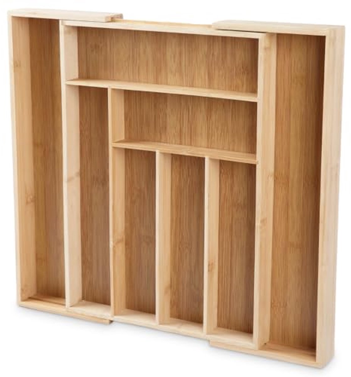 Bamboe Lade Organizer voor Bestek en Keukengerei