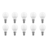 Technik Lampe LED E14 4,9W - 470lm - 2700K - Wit Chaud - LED Globe Mini P45 - Remplace l'Ampoule Halogène 40W - 10 pièces