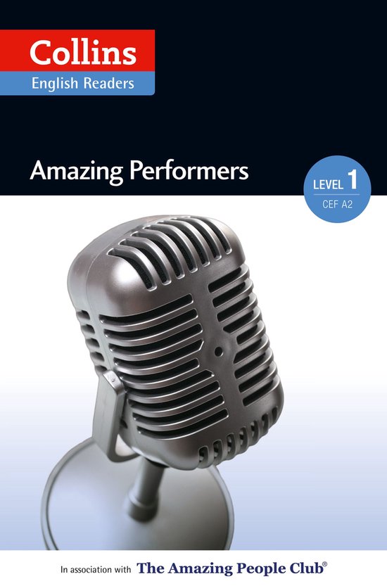 Collins Amazing People ELT Readers - Amazing Performers - cover