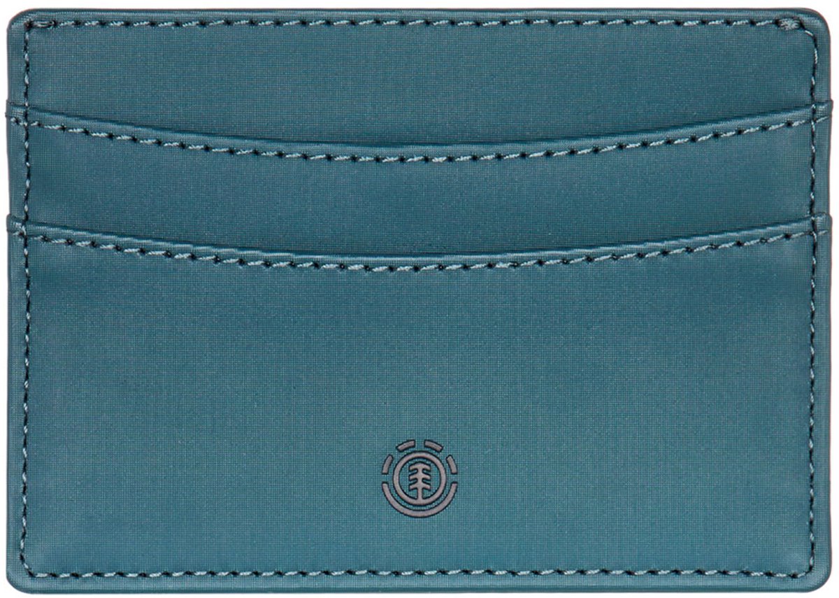 Element Icon Card Holder Portemonnee Blauw Man