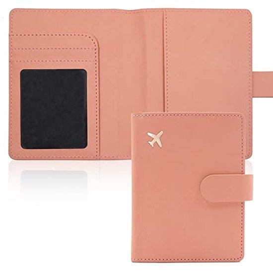 Reisdocumenten organizer - leopard - 20x13 cm