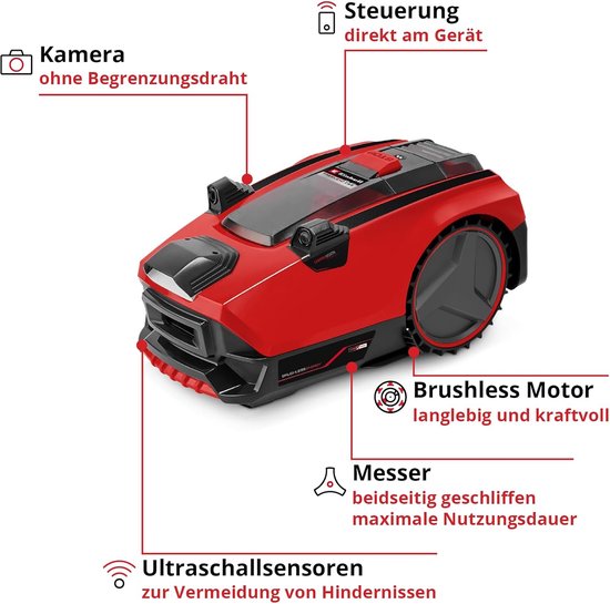 Indsutrialhome Mähroboter FREELEXO CAM 500 - 18 cm - Industrohome — afbeelding 2