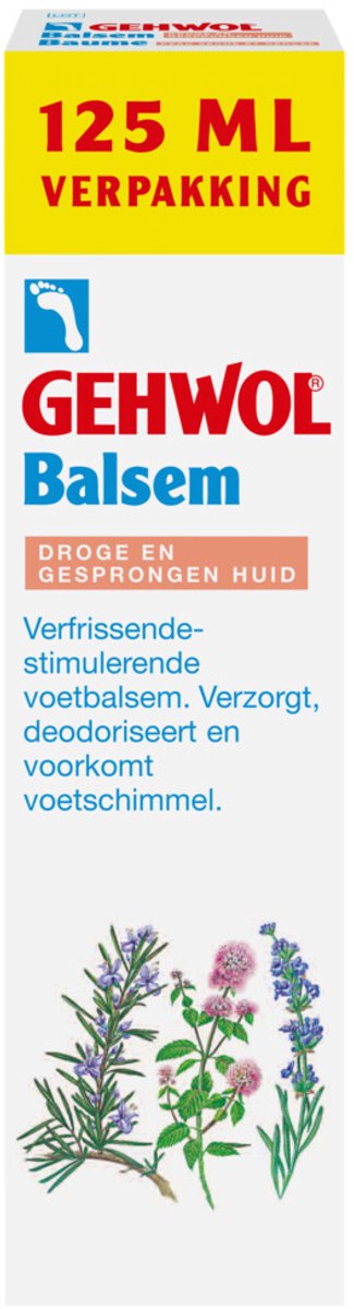 Gehwol Balsem Droge en Gesprongen Huid - 2 x 125 ml - Voordeelverpakking