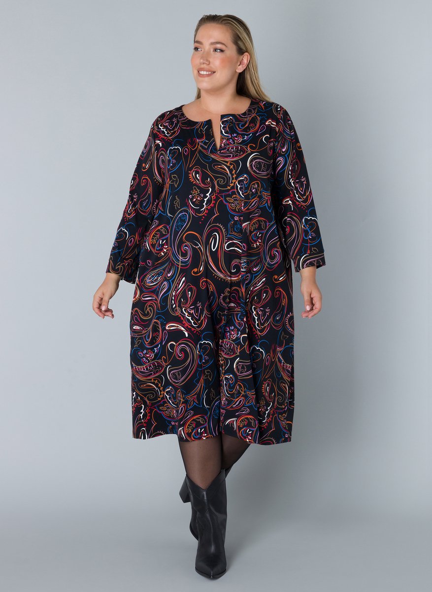 COLLETTA jurk travel print