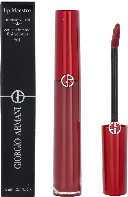 Giorgio Armani Lip Maestro Velvet Liquid Lipstick 501 Casual Pink