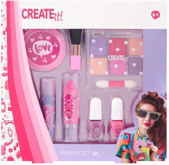 Create it! Set de Maquillage rose