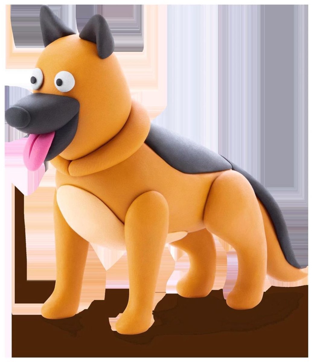 Hey Clay Boetseerklei Dog Story - 6 figuren — afbeelding 14