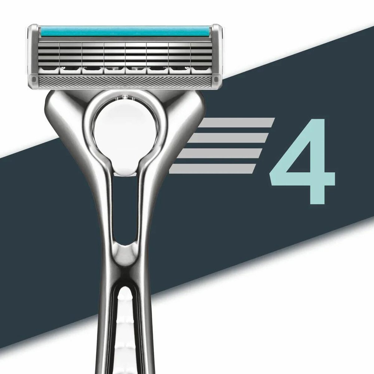 Wilkinson Quattro Scheermes Essential 4 - 6 x - Voordeelverpakking