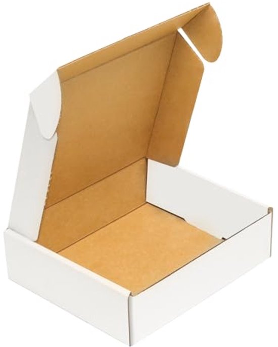 RUSPEPA Verzenddozen Golfdozen Recyclebare Dozen Voor Kleine Verzending 6 X 4 X 4 25 Pack Bruin