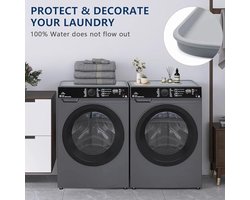 Wasmachine Deksel 50 x 60 cm - Siliconen Antislip Mat voor Wasmachines en Werkbladen