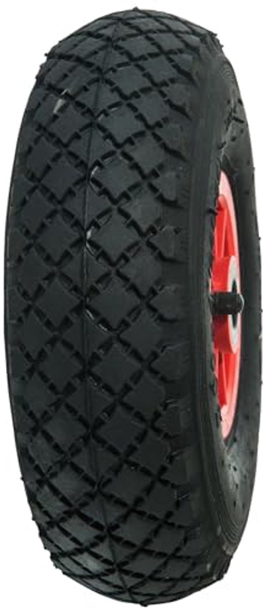 Opblaasbaar Wiel 10 Inch - Perfect voor Steekwagens en Trolleys - Boring 25 mm — afbeelding 4