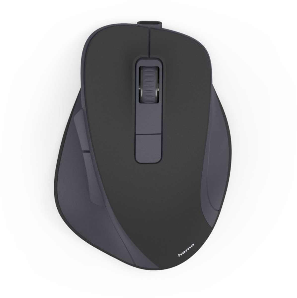 Hama WM-500 - Optische draadloze muis - 6 knoppen - 2.4 GHz RF - Stil - Oplaadbaar - Zwart