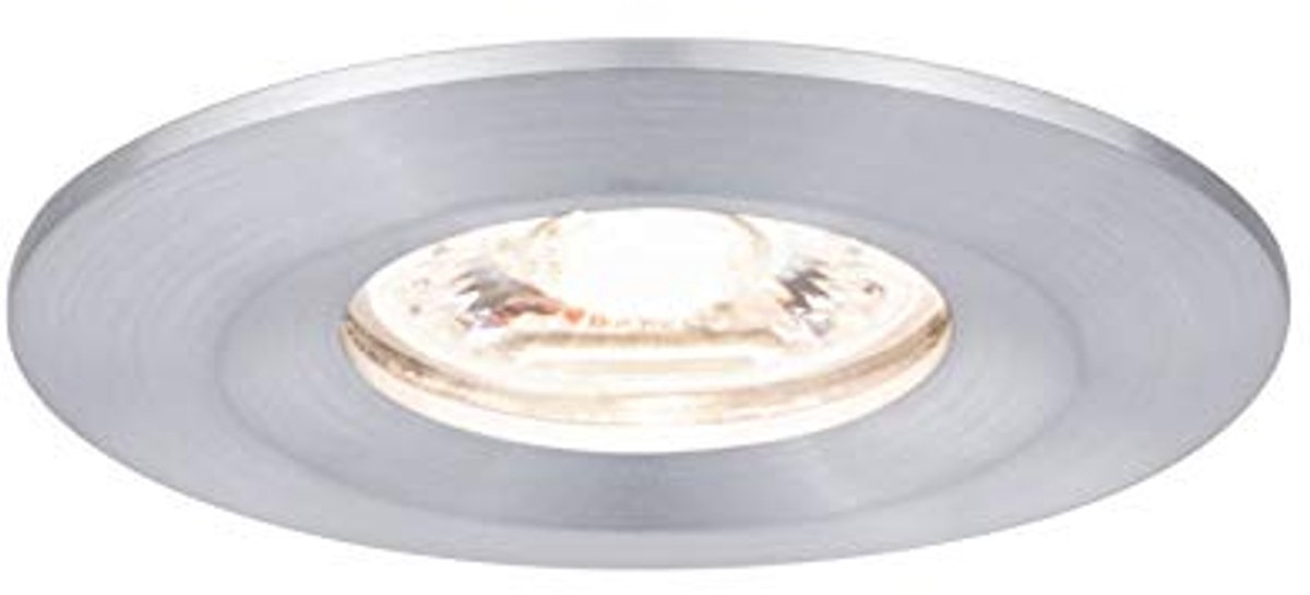 Mini LED Inbouwlamp Coin Rond 1x4W Aluminium Warmwit 2700K