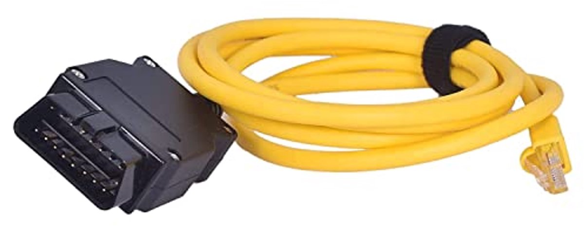 Ethernet RJ-45 Kabel en Aansluitgereedschap voor OBD Codering BMW F-Serie
