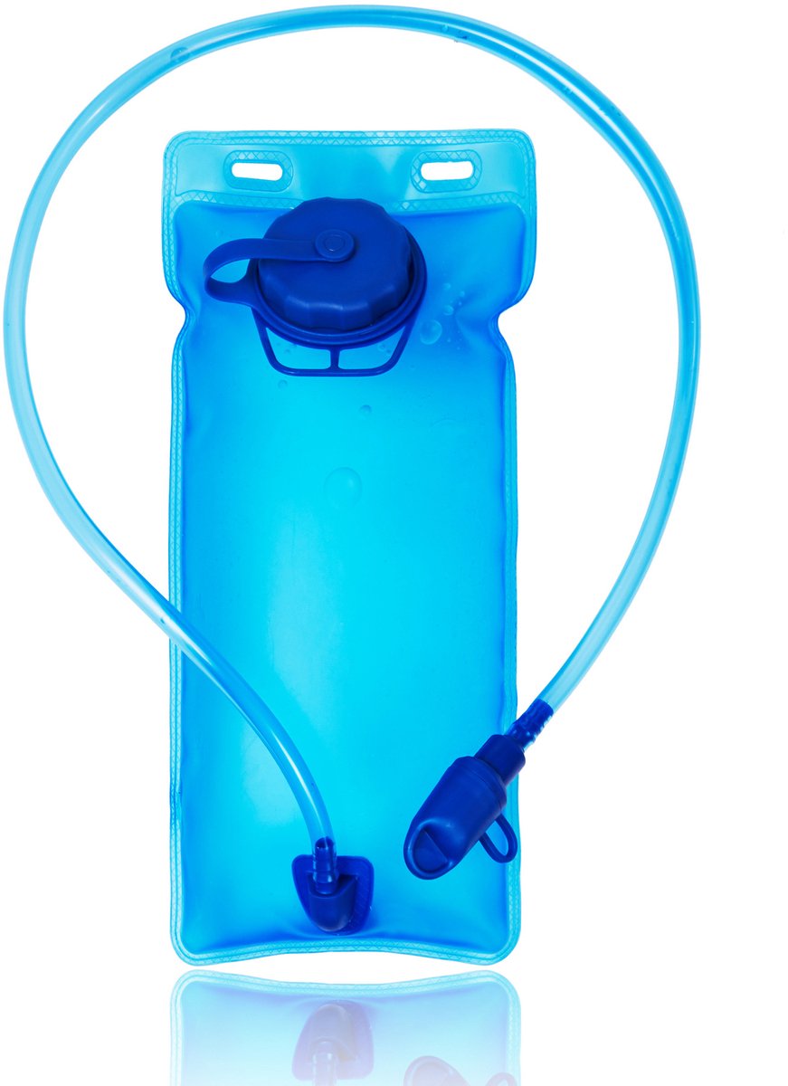 Waterzak voor Wandelrugzak - Anti-lekkende Waterzak Opbergtas - EVA Waterzak - 2L met Rietje - BPA-vrije Waterzak - Geschikt voor Kamperen, Fietsen en Hardlopen - ANMI